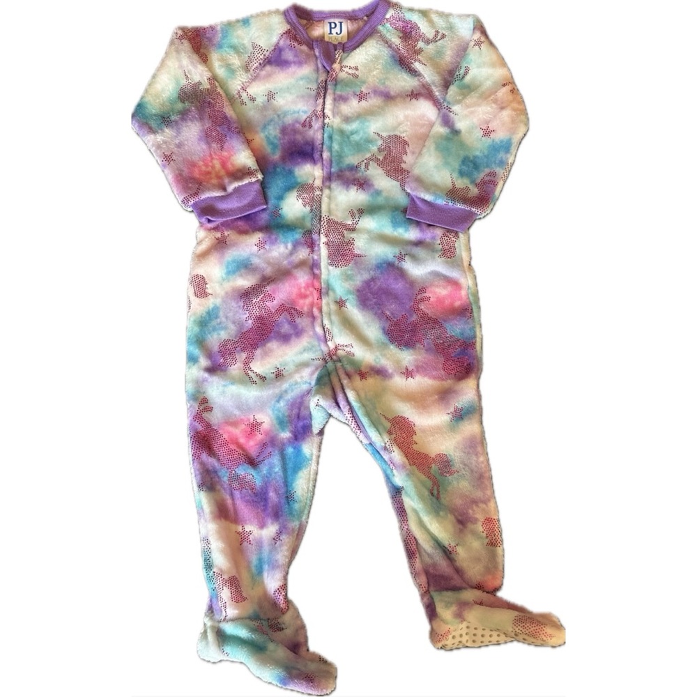 Children’s Place (PJ Place) Fleece Footed Footie Pajamas Baby Toddler Girl 12-18